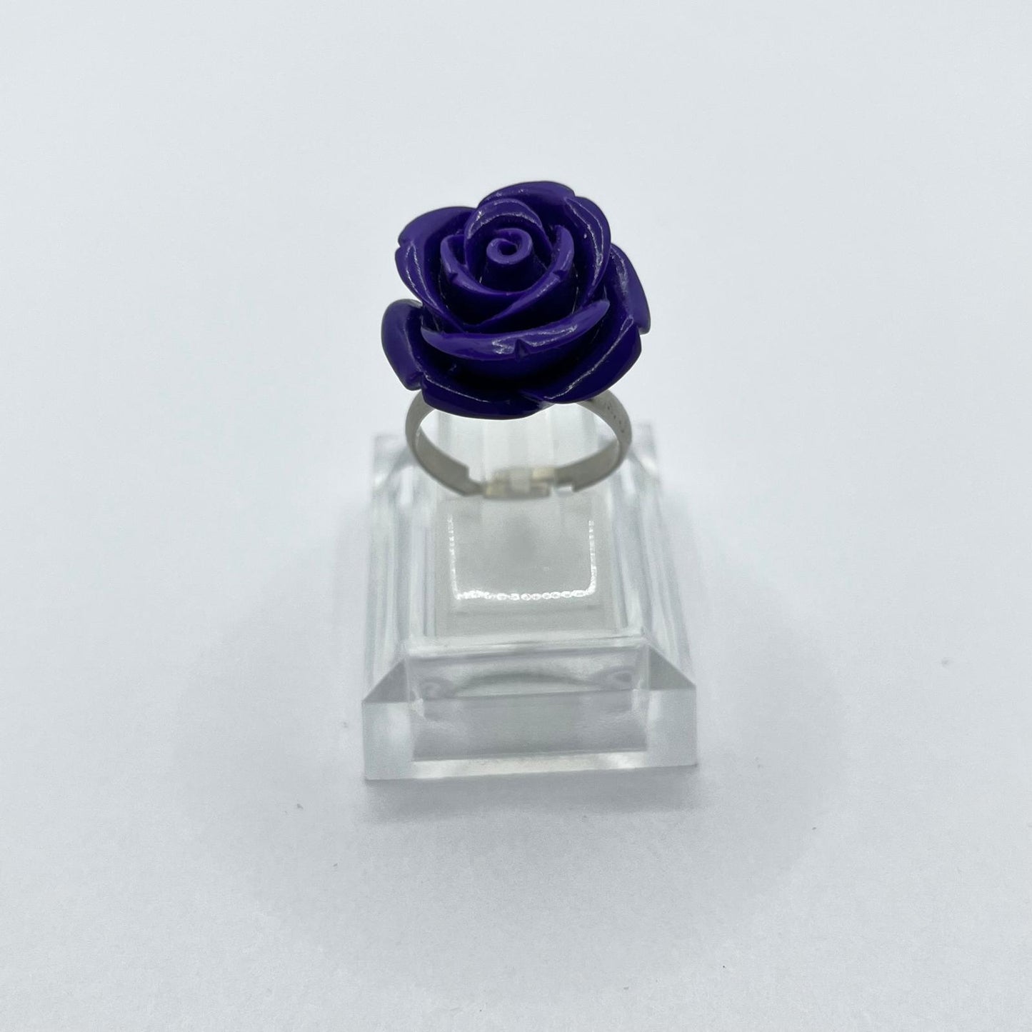 9659 Vintage Kunststoff Ring 19mm