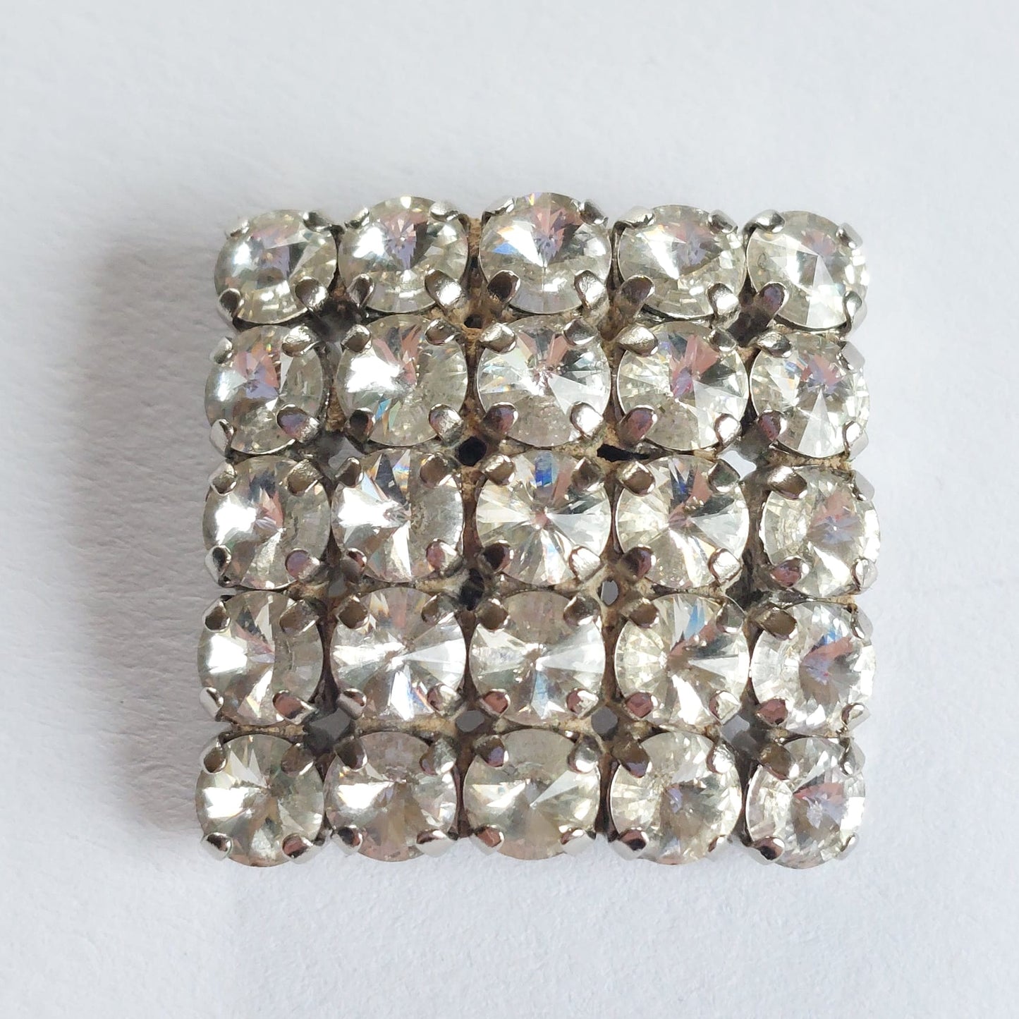 Schuchclip mit Swarovski Kristallen 25mm