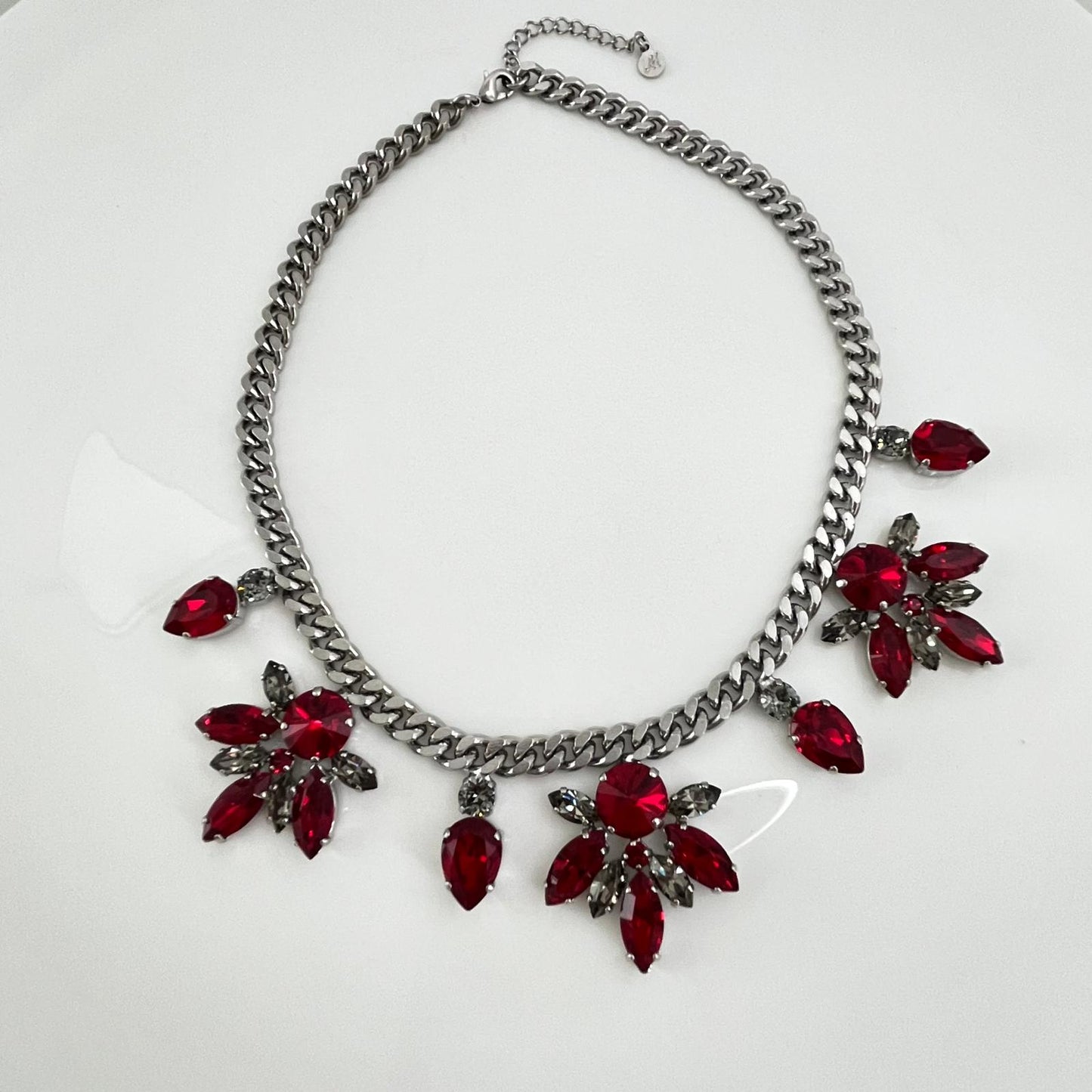6240 Vintage Swarovski Kristallen Halsketten 42cm