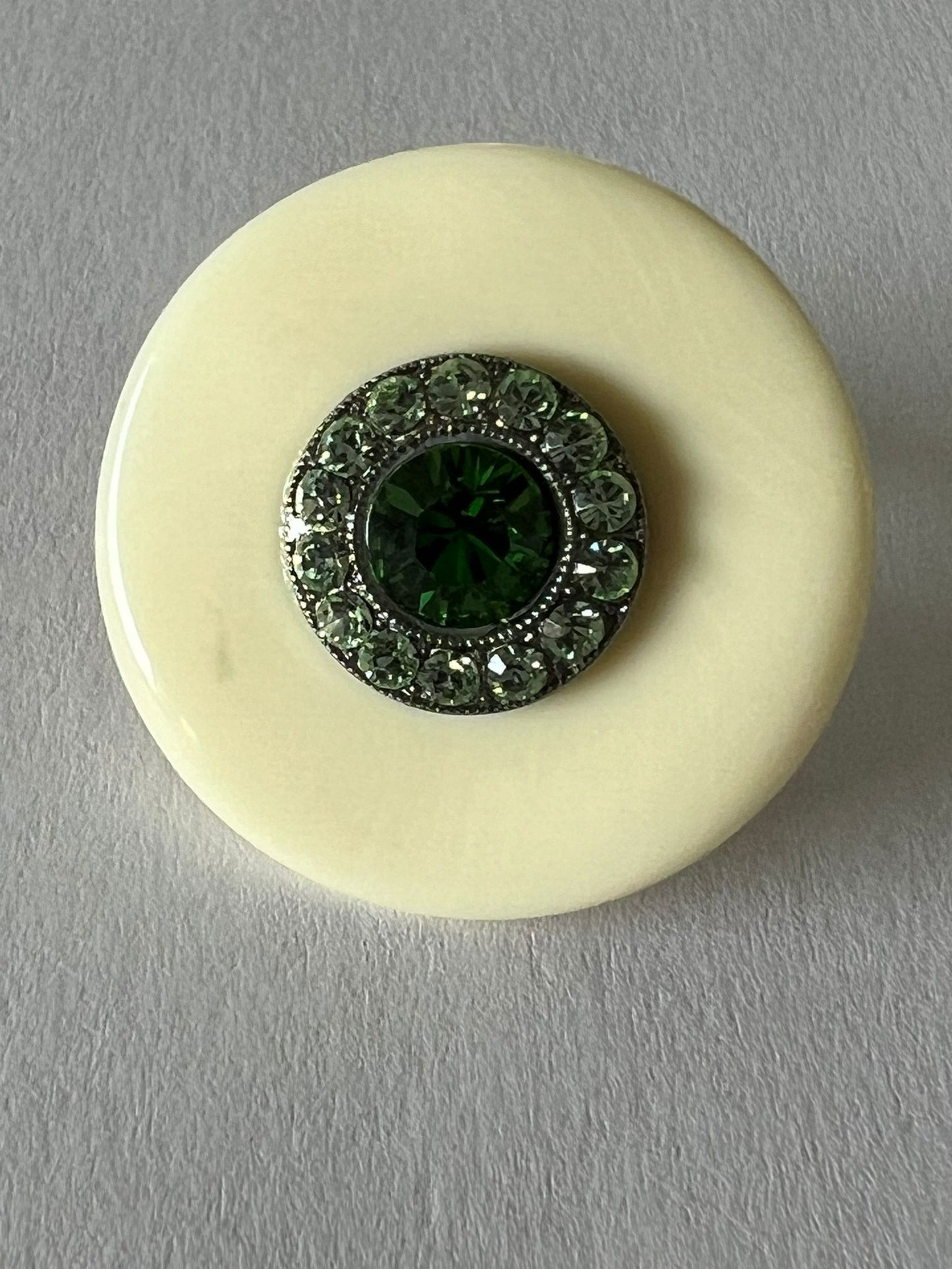 9712 Vintage Swarovski Kristallen Ring 27mm