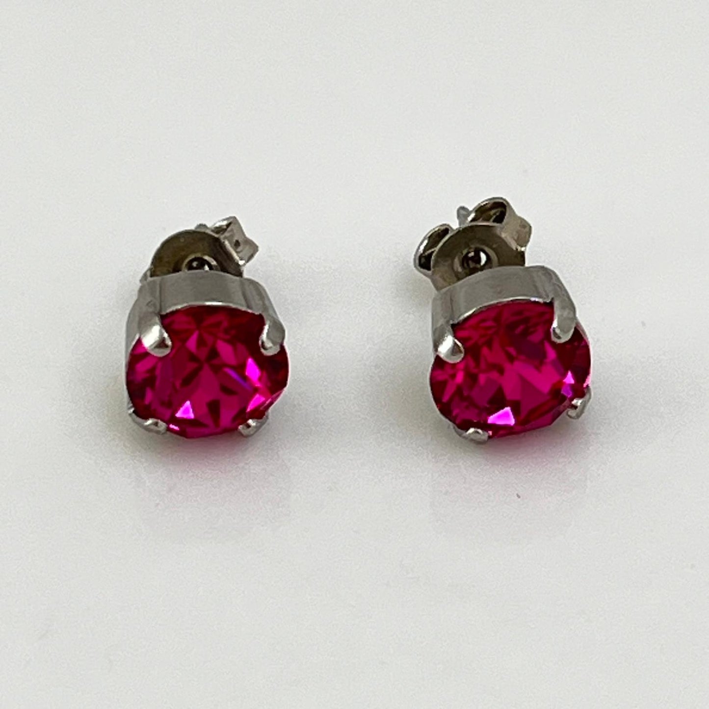 30340 Vintage Swarovski Kristallen Ohrstecker 7mm