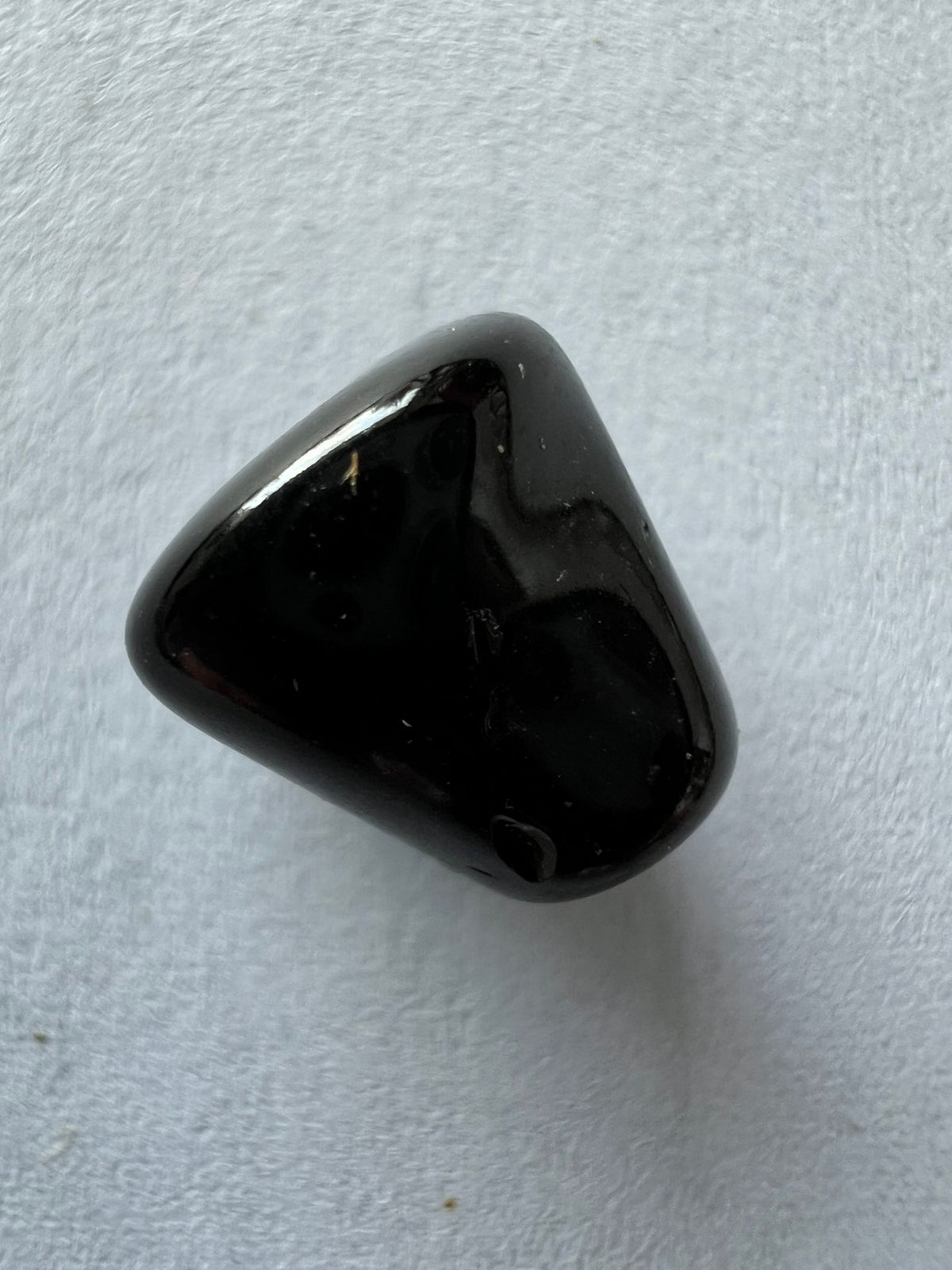 5732 Vintage Acryl Perlen Schwarz 9mm