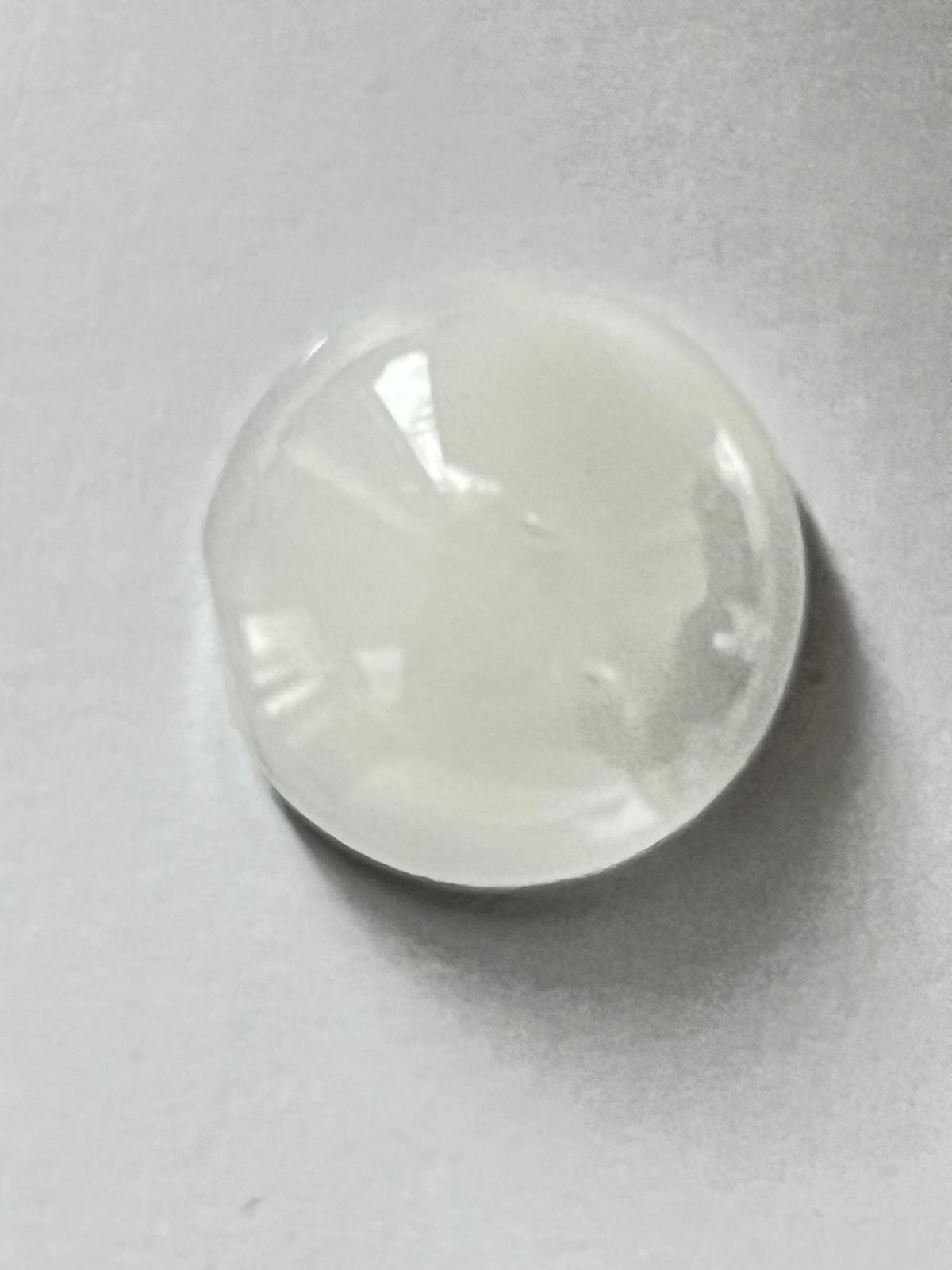 1091 Vintage Kunststoff Round Cabochon 15mm