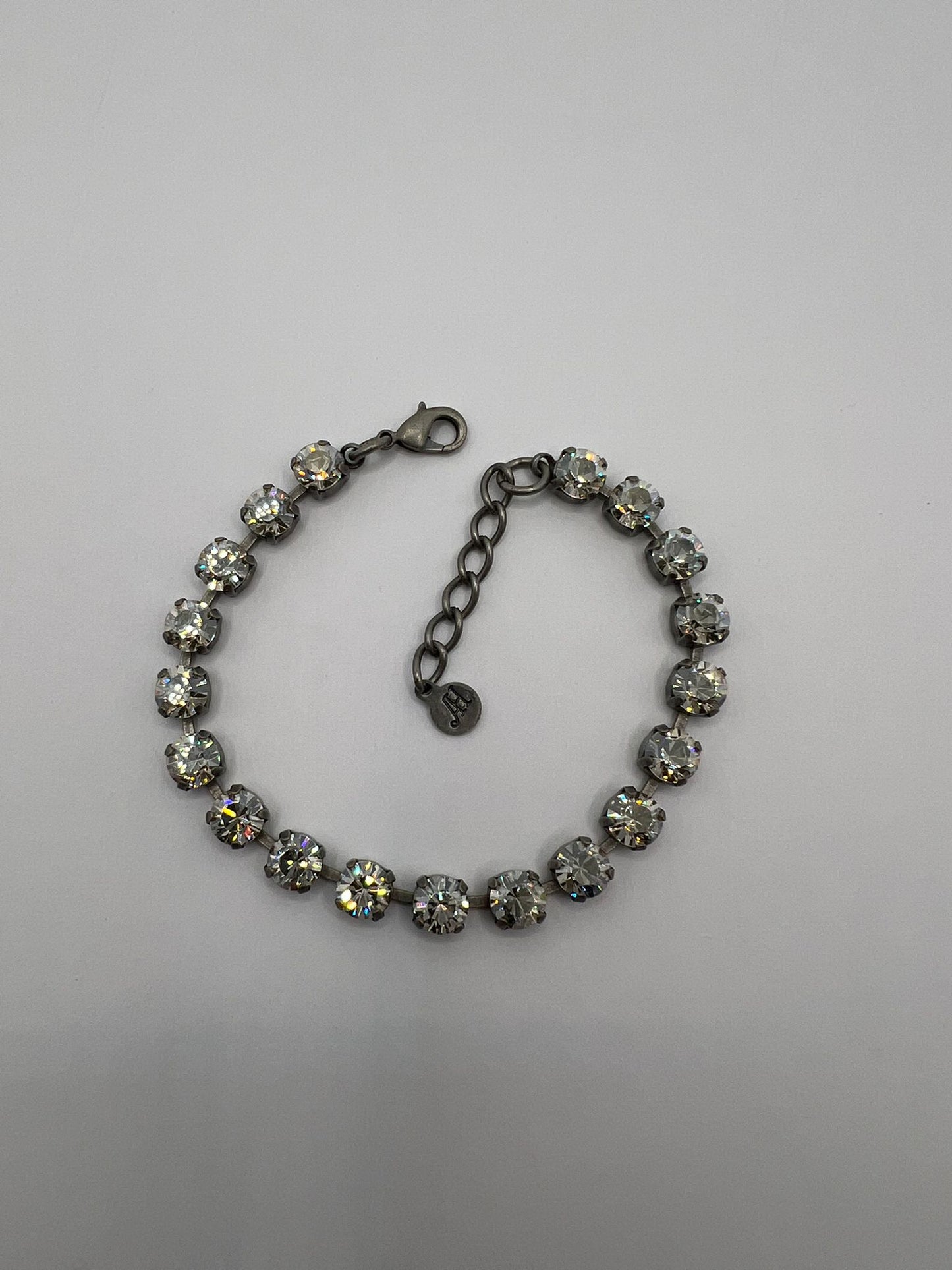 7922 Vintage Swarovski Kristallen Armband 17cm