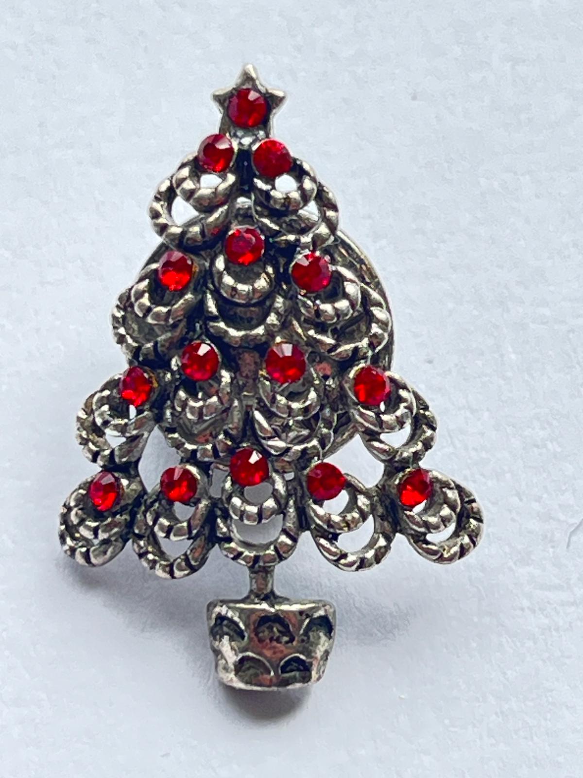 8600 Vintage Swarovski Kristallen Brosche 25mm