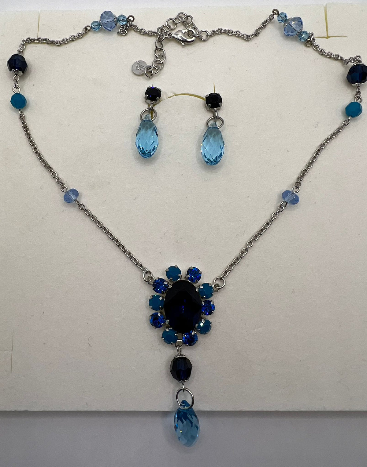 6904 Vintage Swarovski Kristallen Jewelry Set 43cm