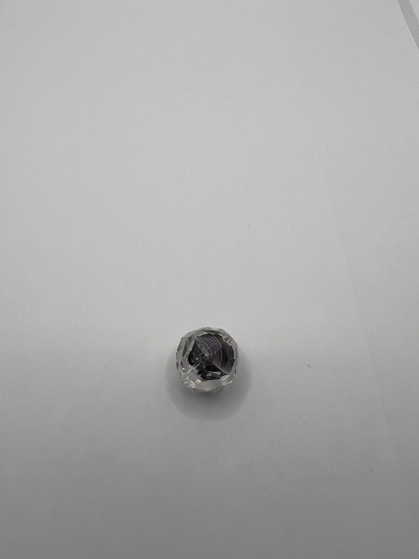 5974 Vintage Kunststoff Perle 19mm