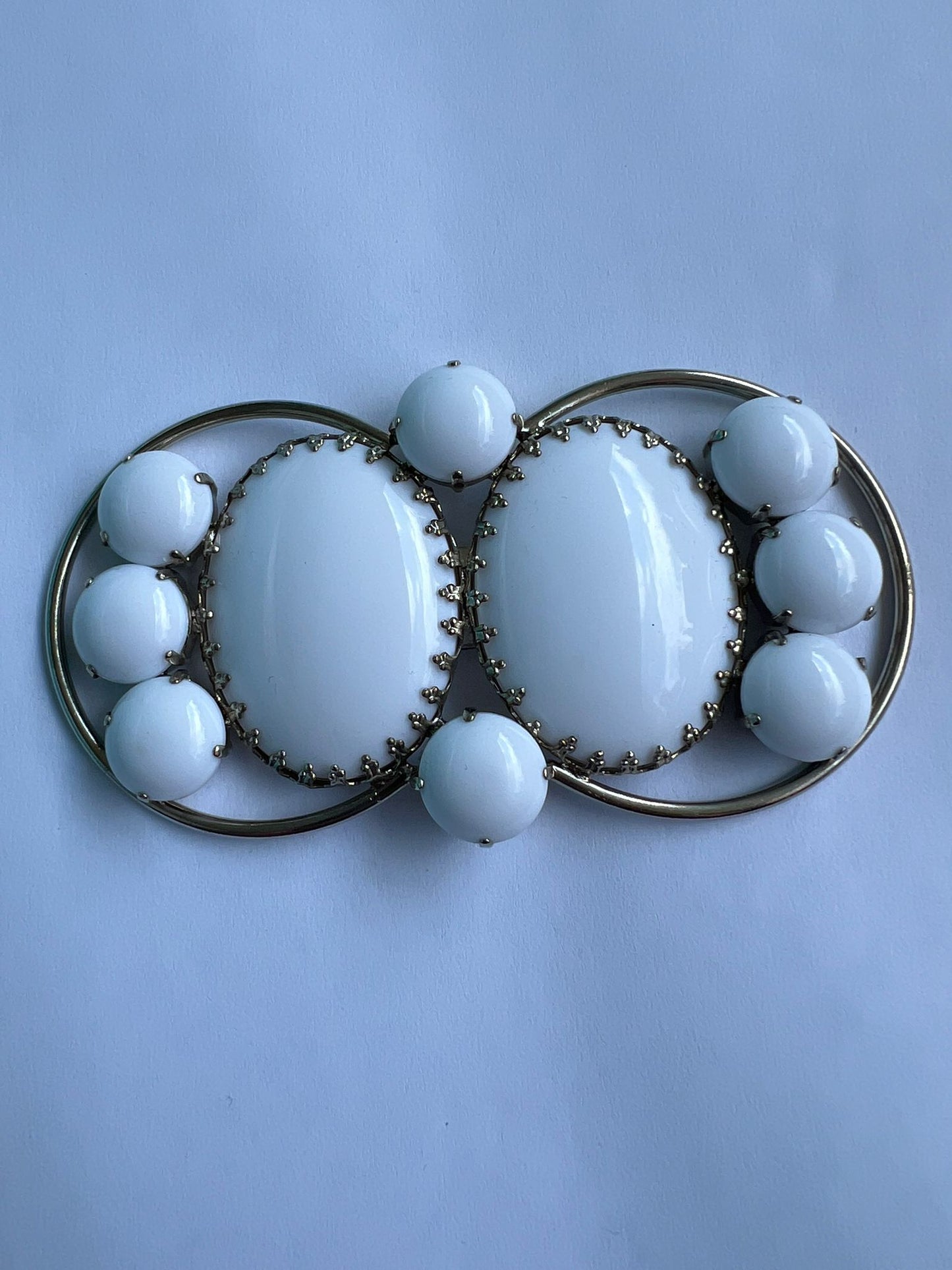 2322 Vintage Swarovski Kristallen Gürtelschnalle 100mm