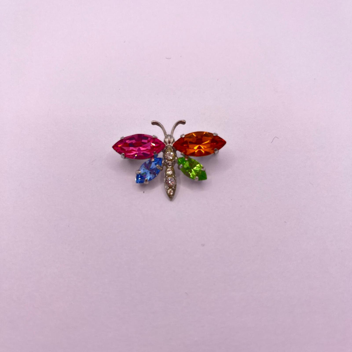 8928 Vintage Swarovski Kristallen Brosche 31mm