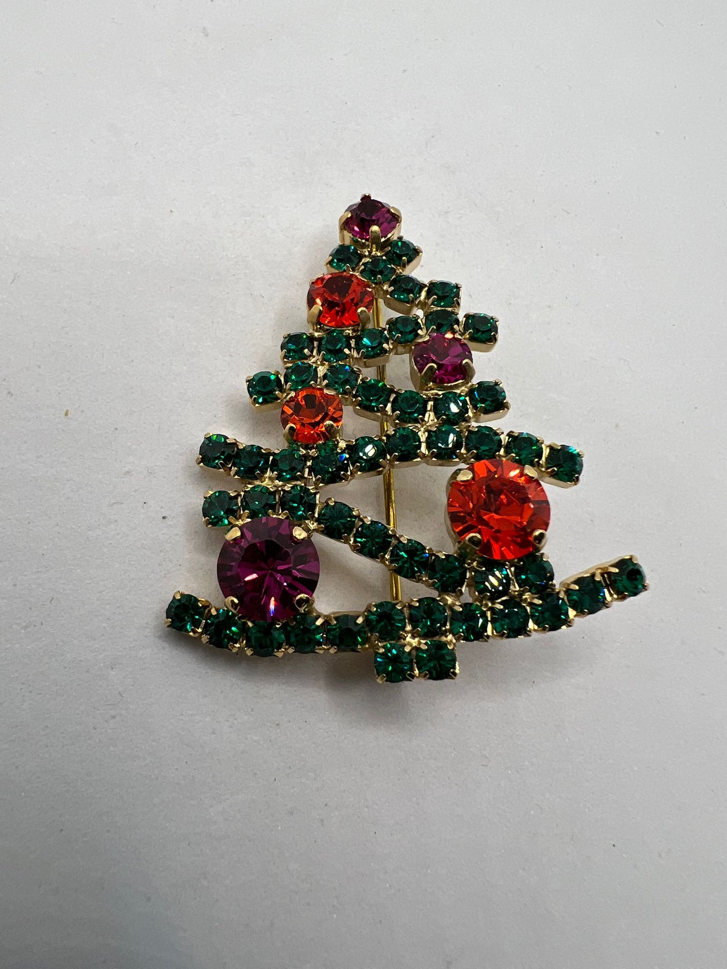 8862 Vintage Swarovski Kristallen Brosche 45mm
