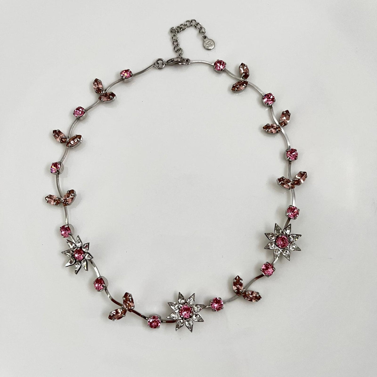 6231 Vintage Swarovski Kristallen Halsketten 41cm