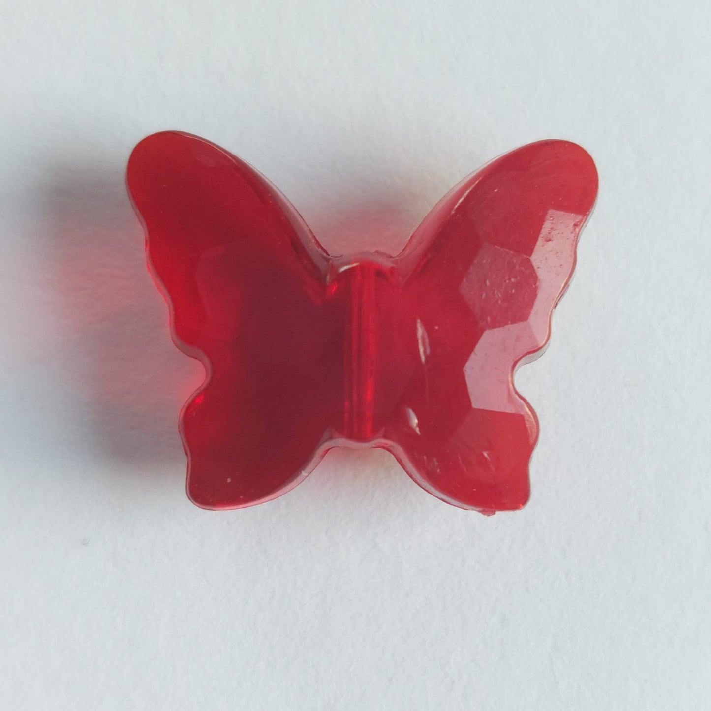 5556 Vintage Crystal Butterfly Anhänger Light Siam 15mm