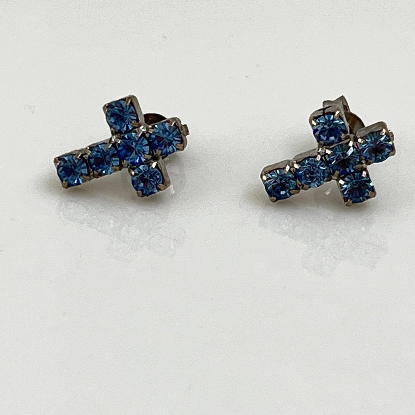 30374 Vintage Swarovski Kristallen Ohrstecker 13mm