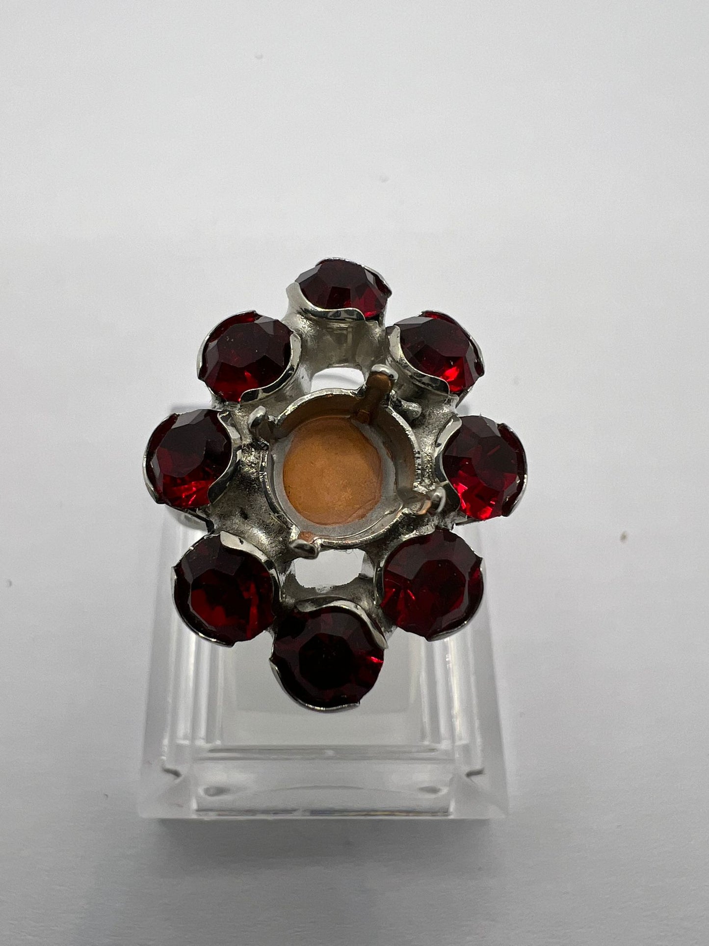 9678 Vintage Swarovski Kristallen Ring 25mm