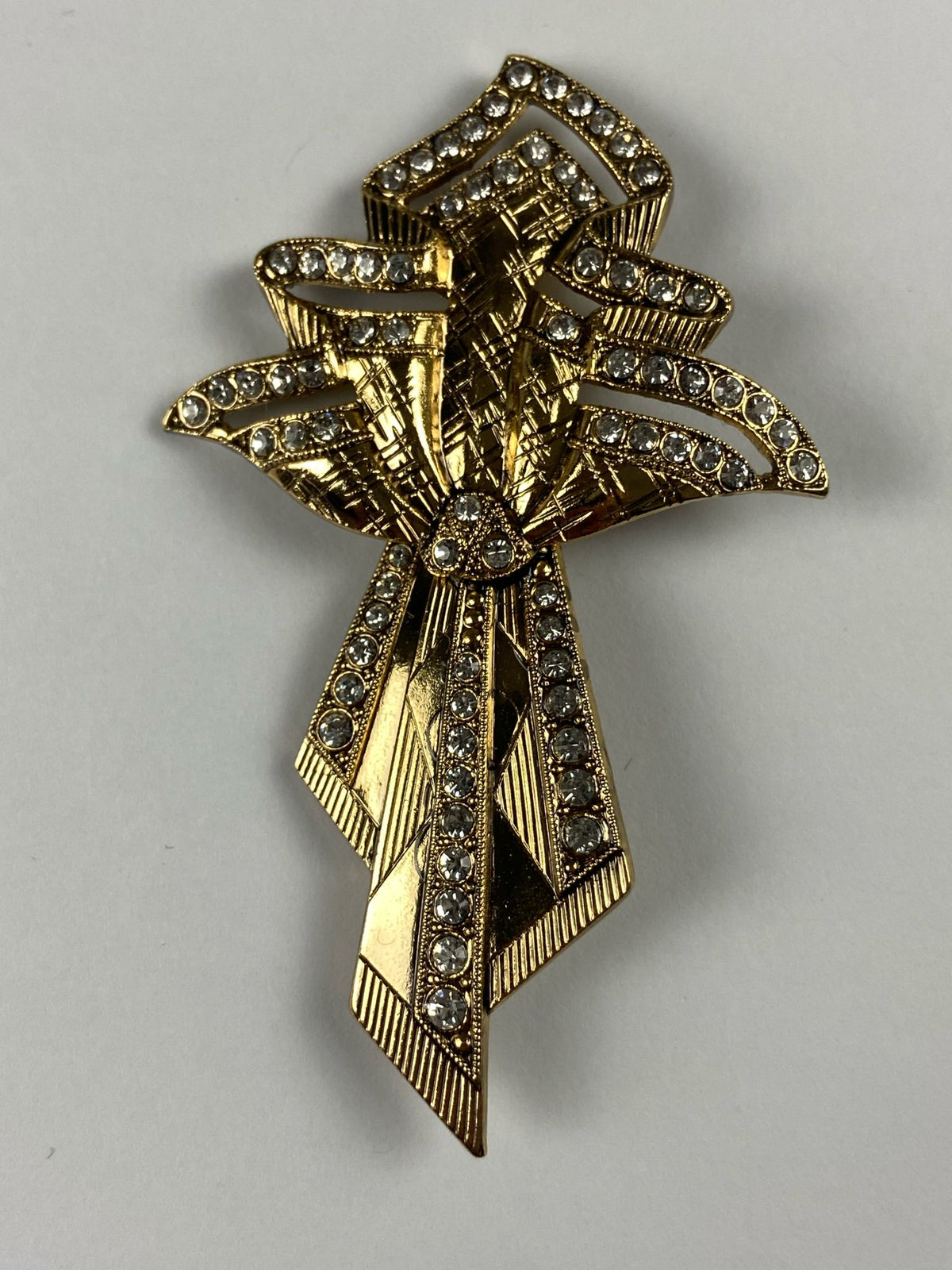 8680 Vintage Swarovski Kristallen Brosche 72mm
