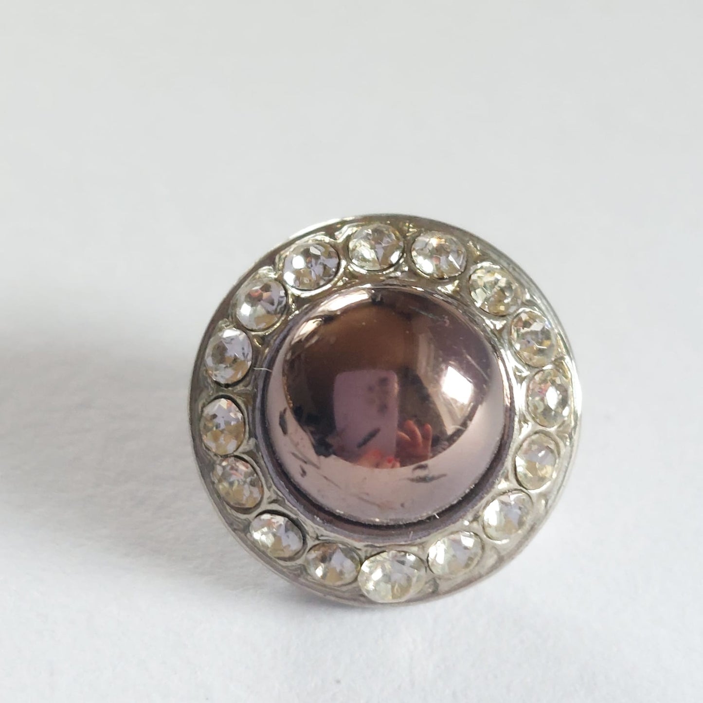 4168 Knopfe mit Swarovski Kristallen 11mm