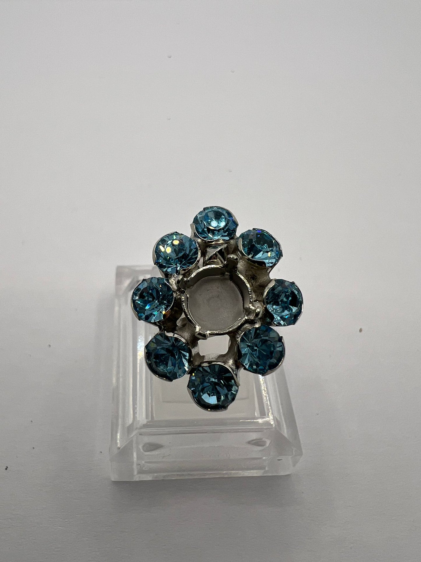 9679 Vintage Swarovski Kristallen Ring 25mm