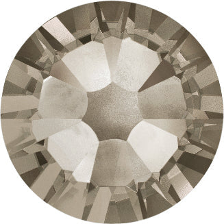 Swarovski® Nail Crystals Flat Rund Greige SS20