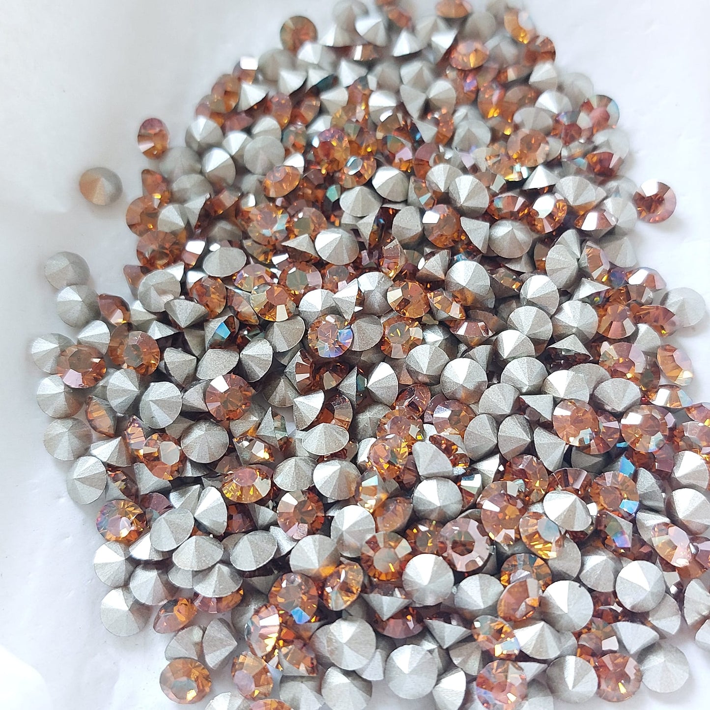 Swarovski® Chaton Copper SS24