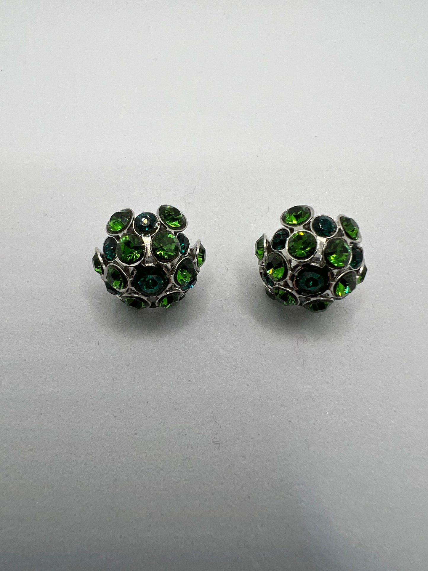 30434 Vintage Swarovski Kristallen Ohrhänger 14mm