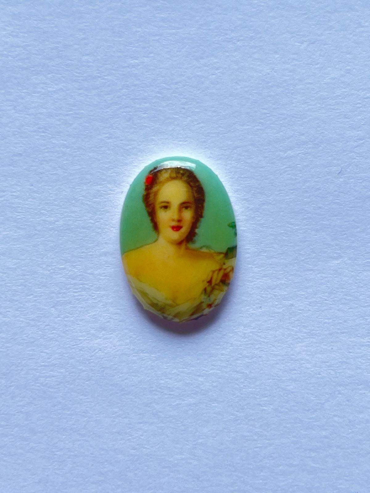 5773 Vintage Damen Cabochon 18mm