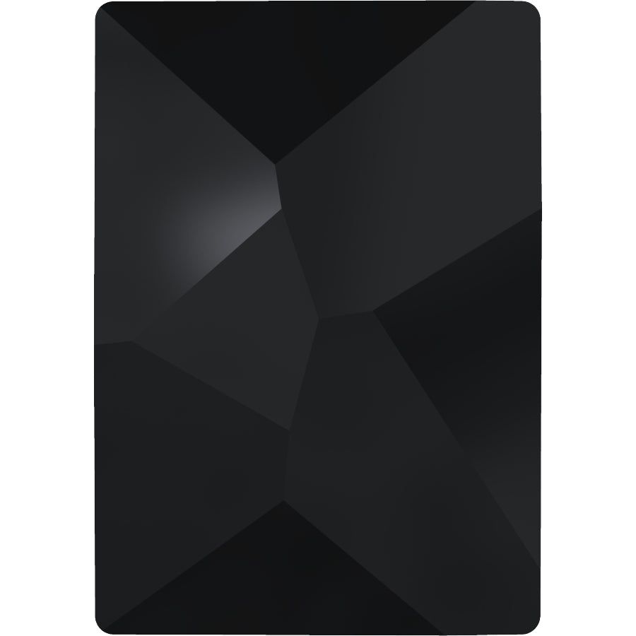 Swarovski® Flatback Cosmic Jet 10x8mm