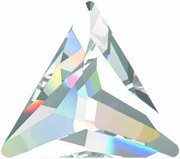Swarovski® Flatback Cosmic Delta Crystal 7.5mm