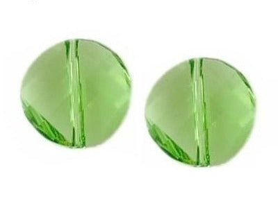 Swarovski® Twist Bead Peridot 14mm