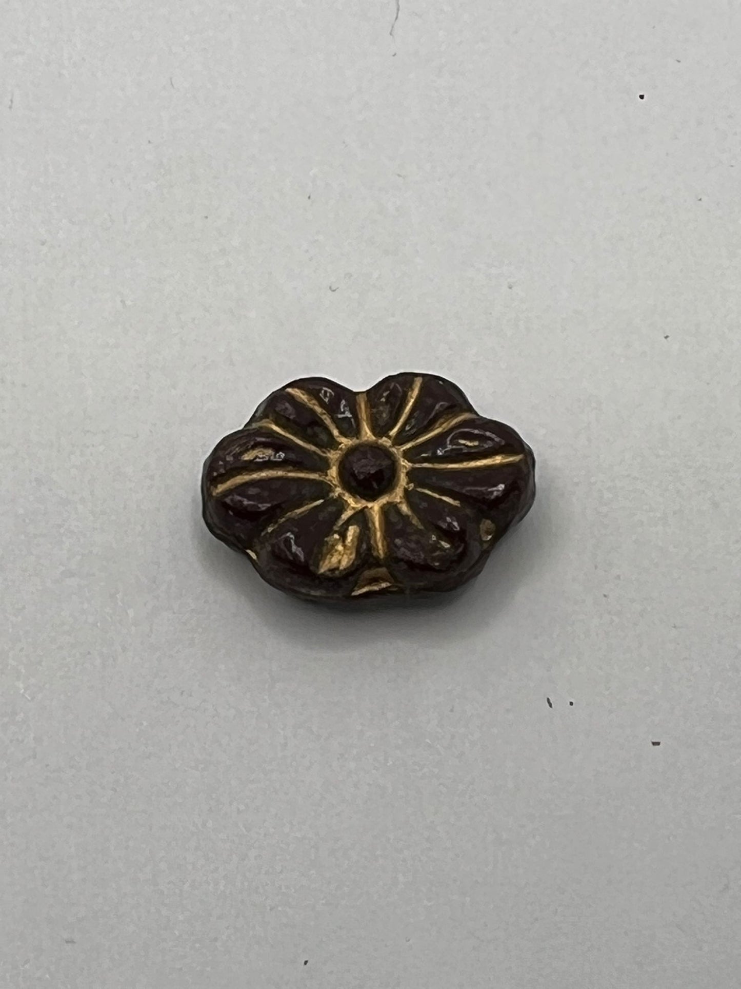 59506 Vintage Glasperle 16mm