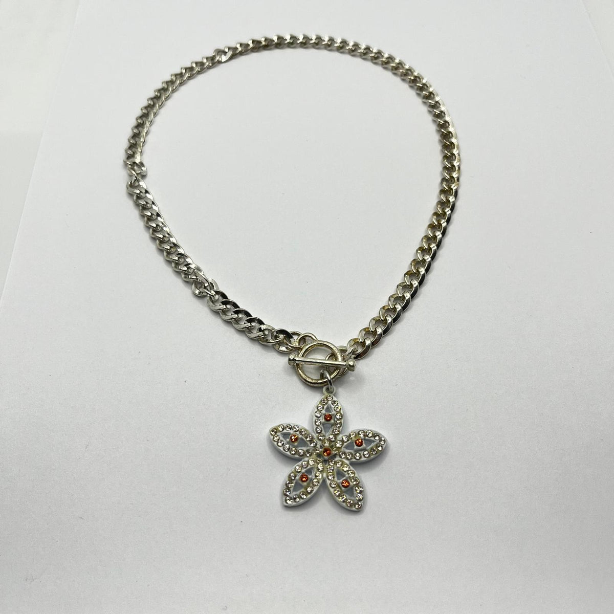 6281 Vintage Swarovski Kristallen Halsketten 40cm