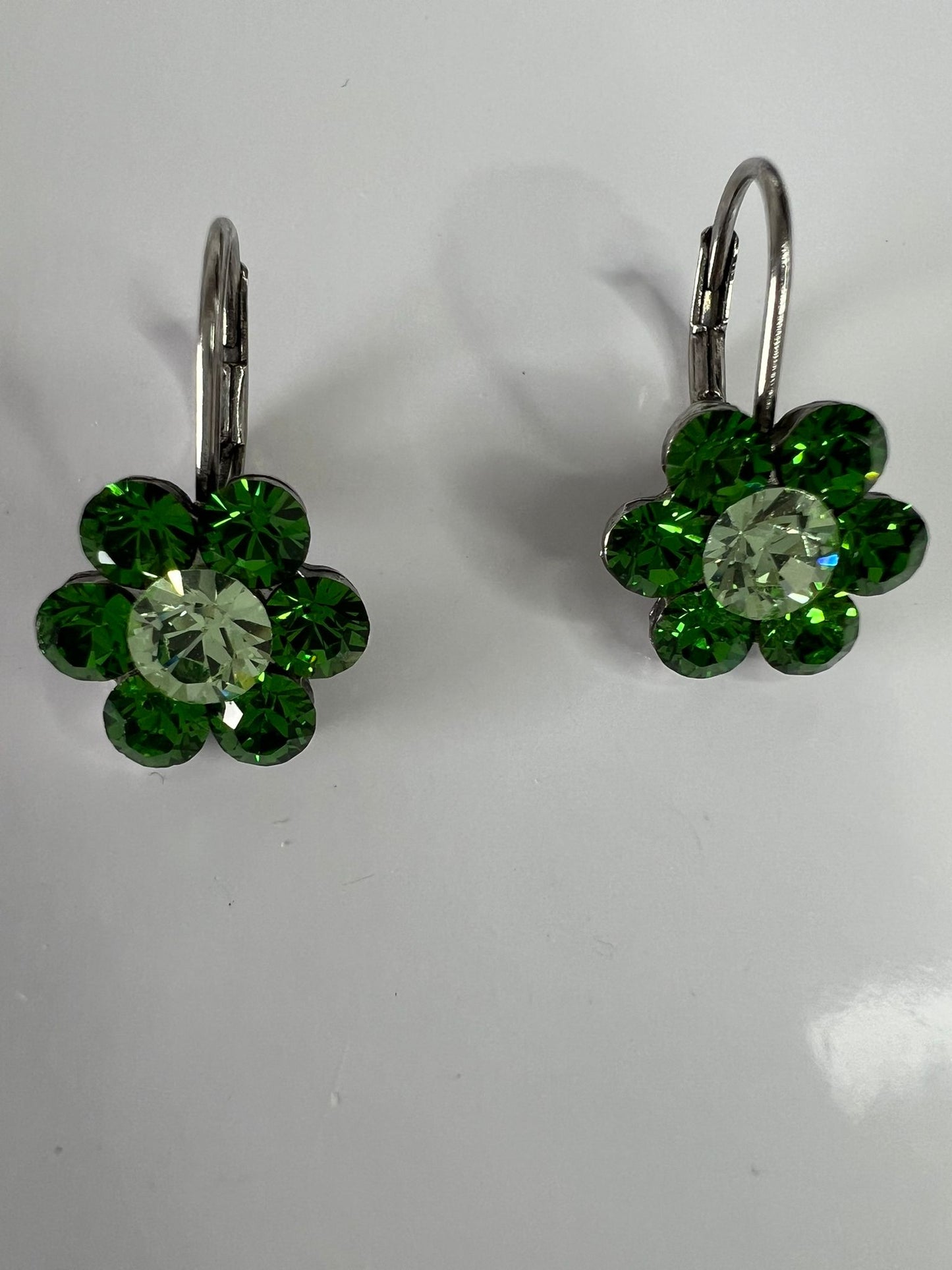 30400 Vintage Swarovski Kristallen Ohrhänger 12mm