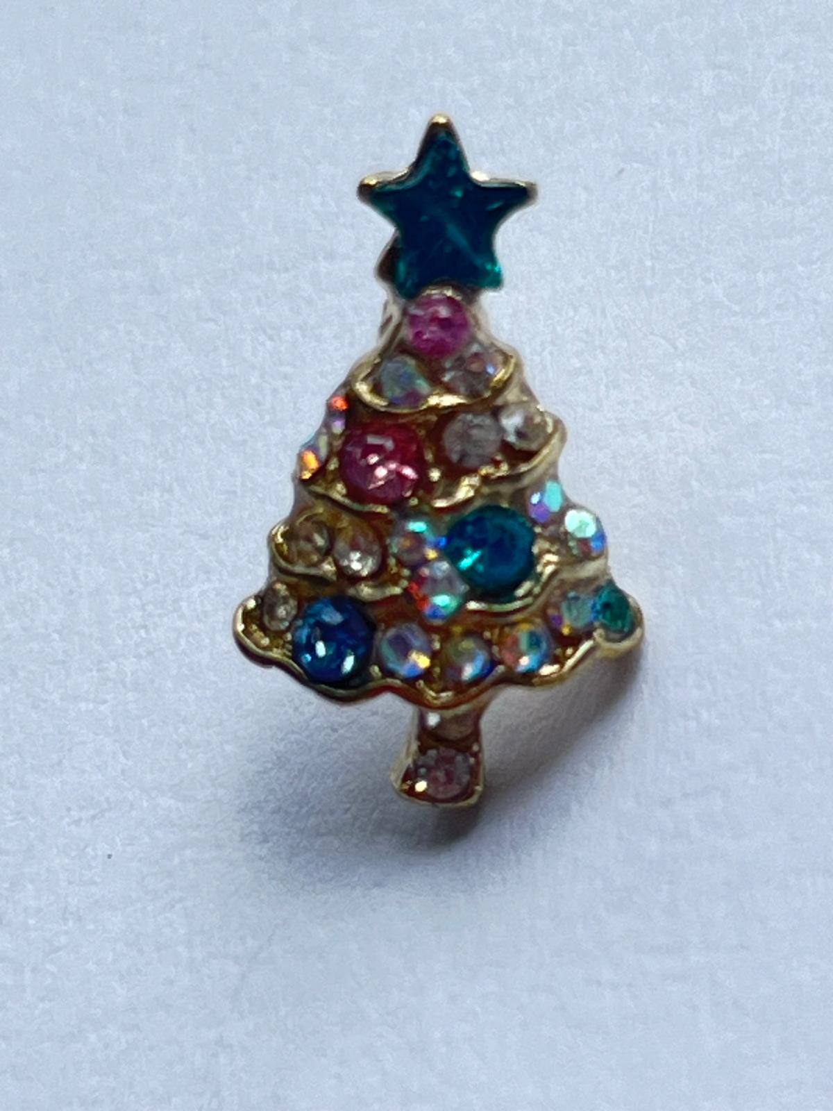 8596 Vintage Swarovski Kristallen Brosche 16mm