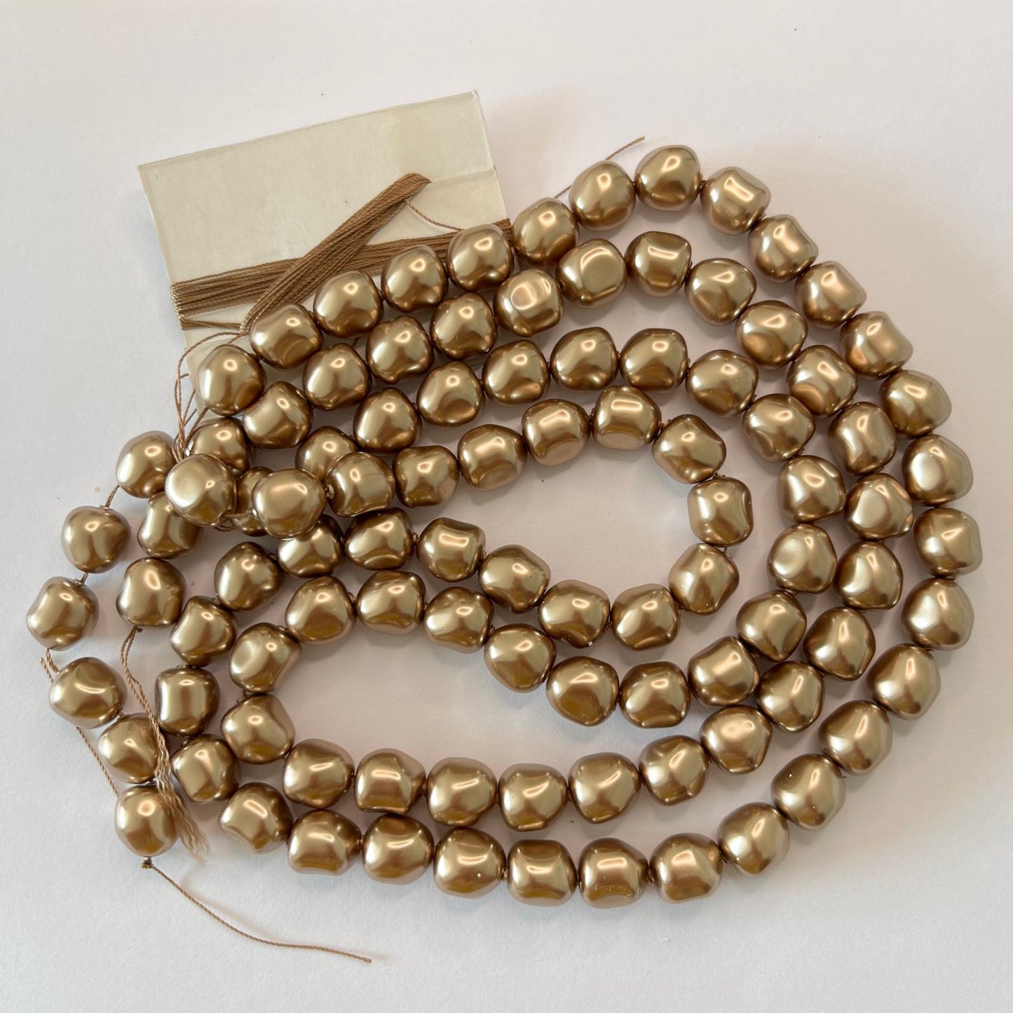 Swarovski® Baroque Pearl Bronze Pearl 12mm