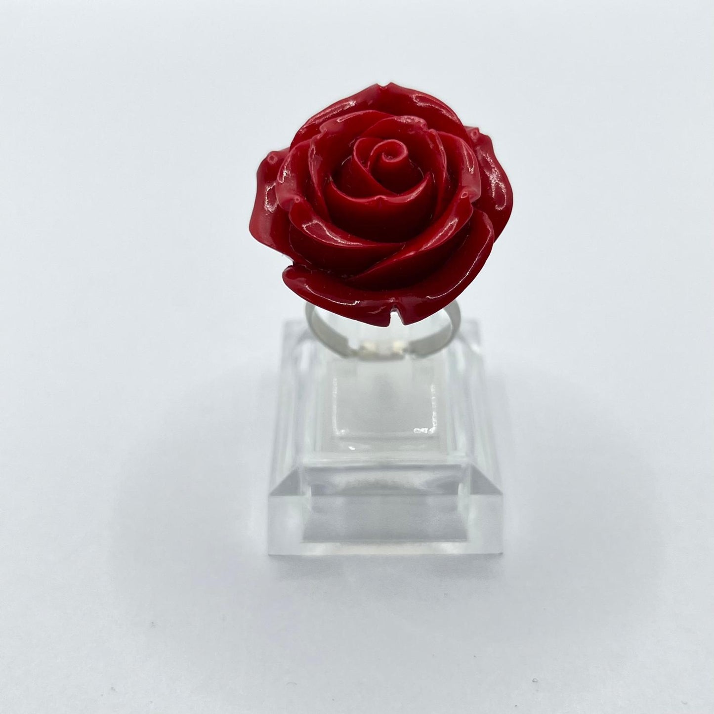 9660 Vintage Kunststoff Ring 28mm