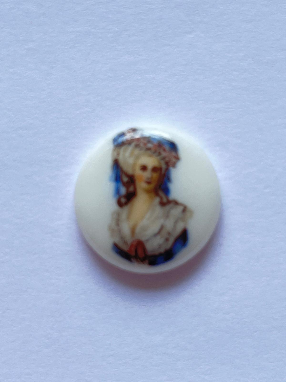 5787 Vintage Damen Cabochon 18mm