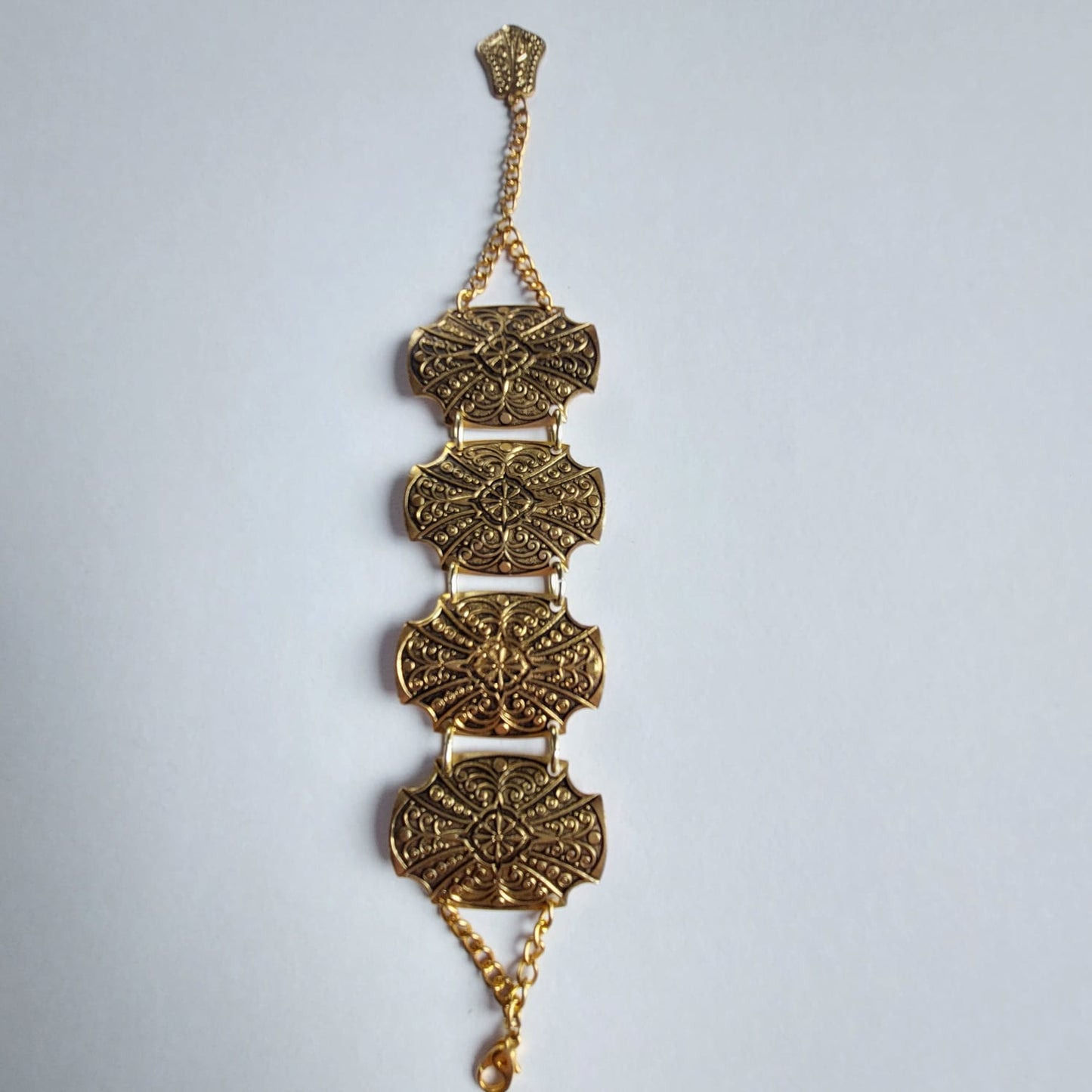 7977 Vintage Concho-Kettenarmband 170×40mm