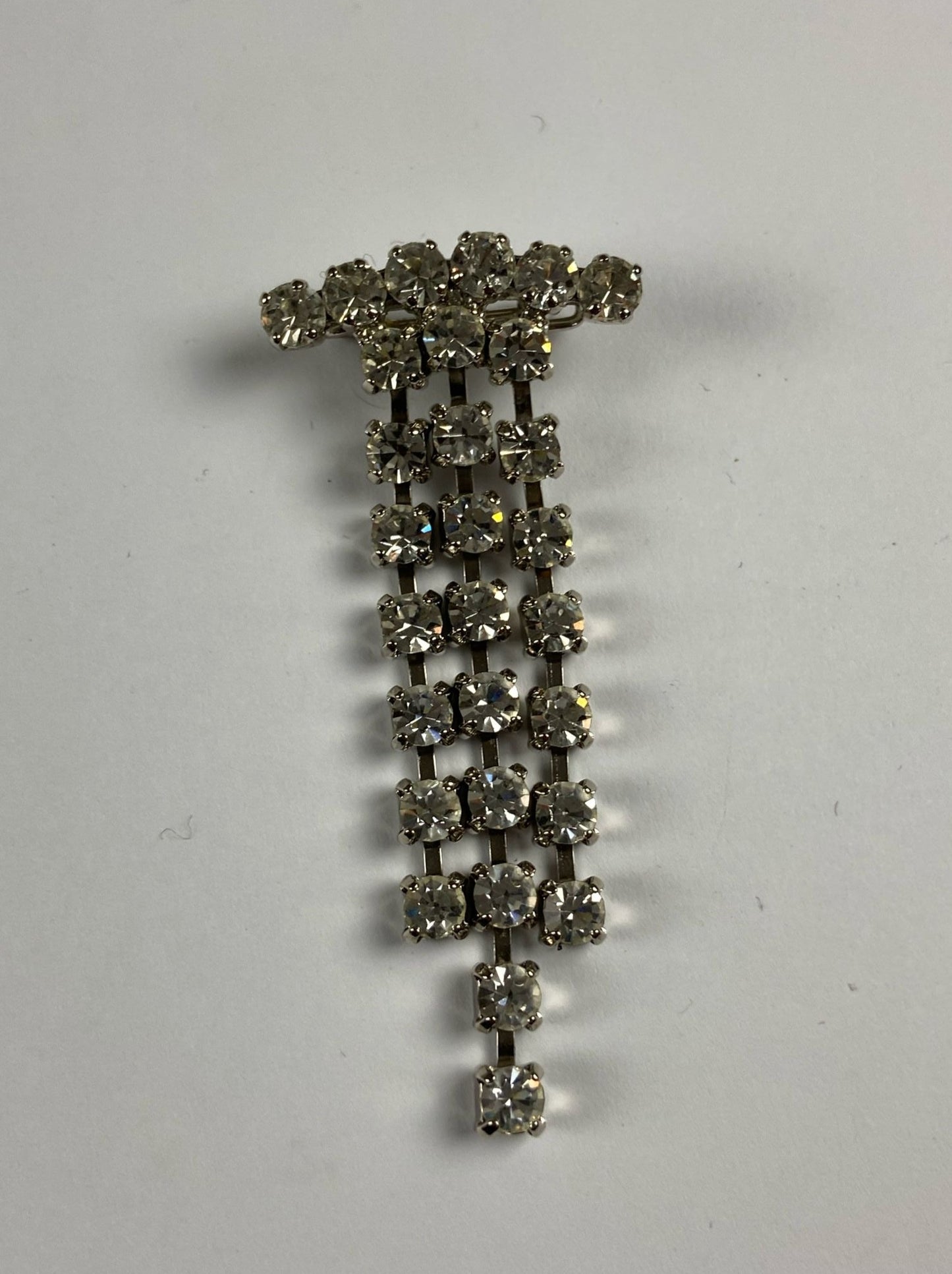 8771 Vintage Swarovski Kristallen Brosche 63mm