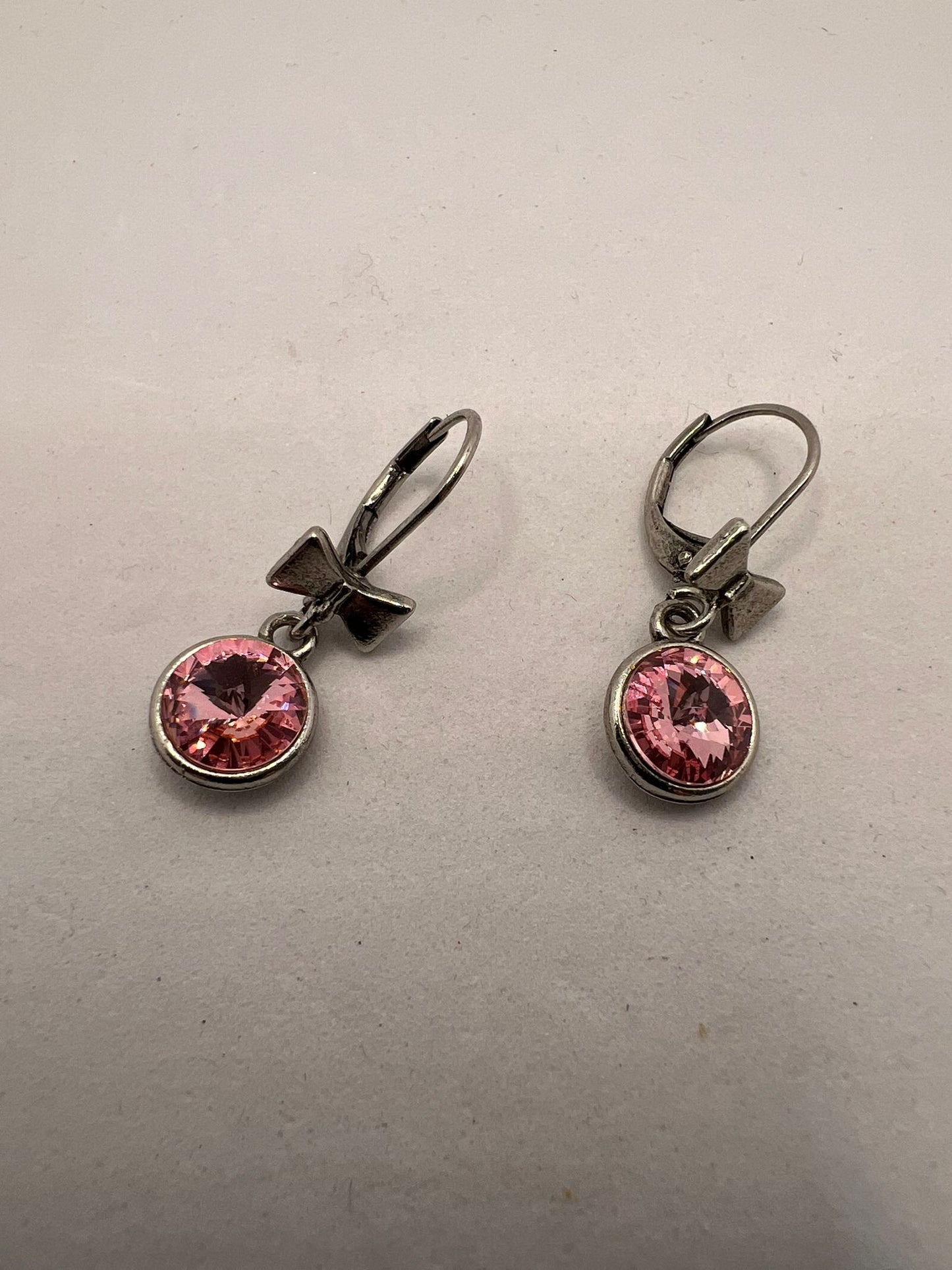 30620 Vintage Swarovski Kristallen Ohrhanger 9mm