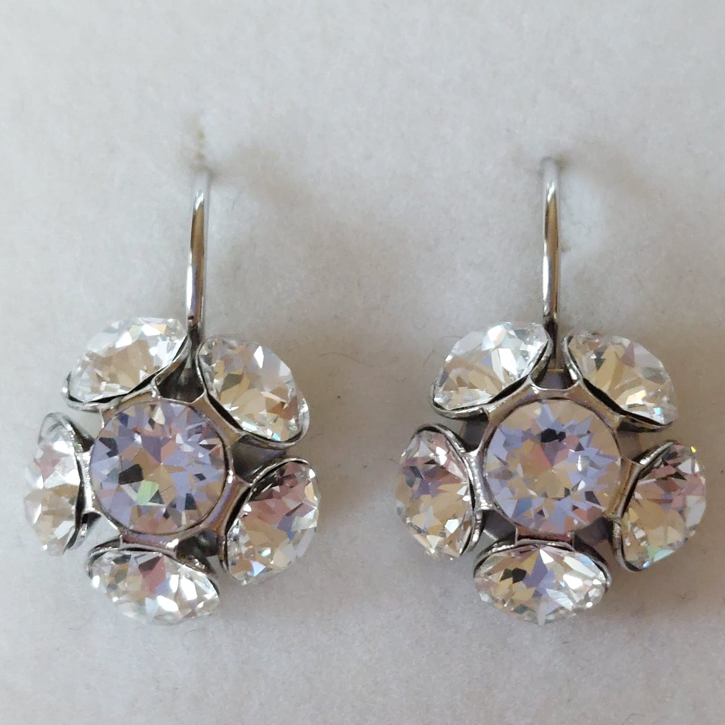 3848 Vintage Earring mit Swarovski Crystals