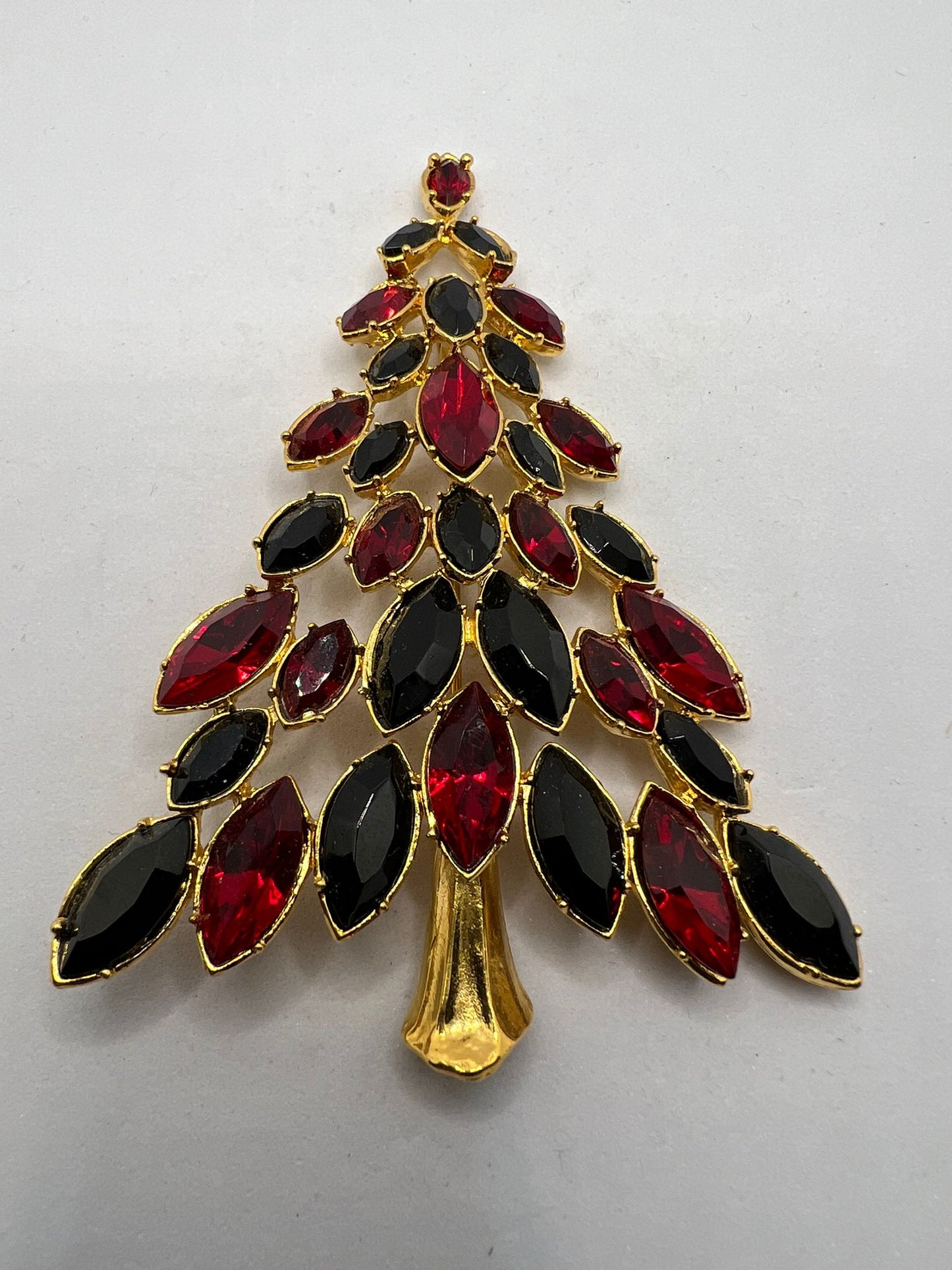 8860 Vintage Swarovski Kristallen Brosche 89mm