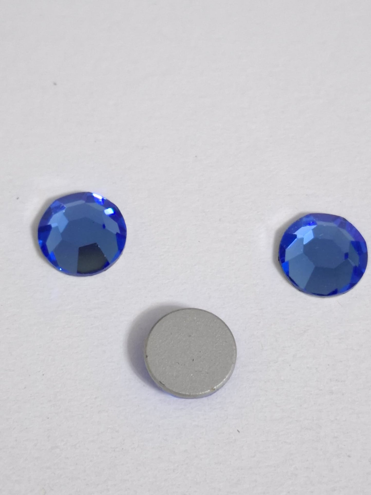 Swarovski® Flatback Rund Sapphire SS48