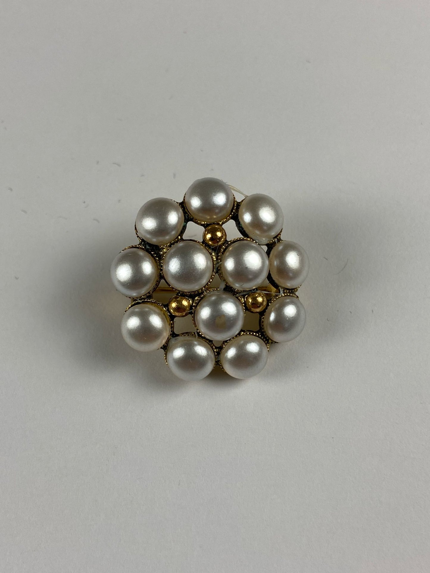 8715 Vintage Swarovski Kristallen Brosche 25mm