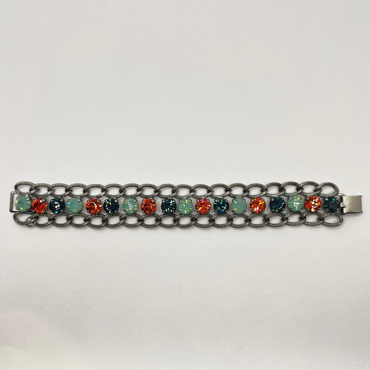 7015 Vintage Swarovski Kristallen Armband 18cm
