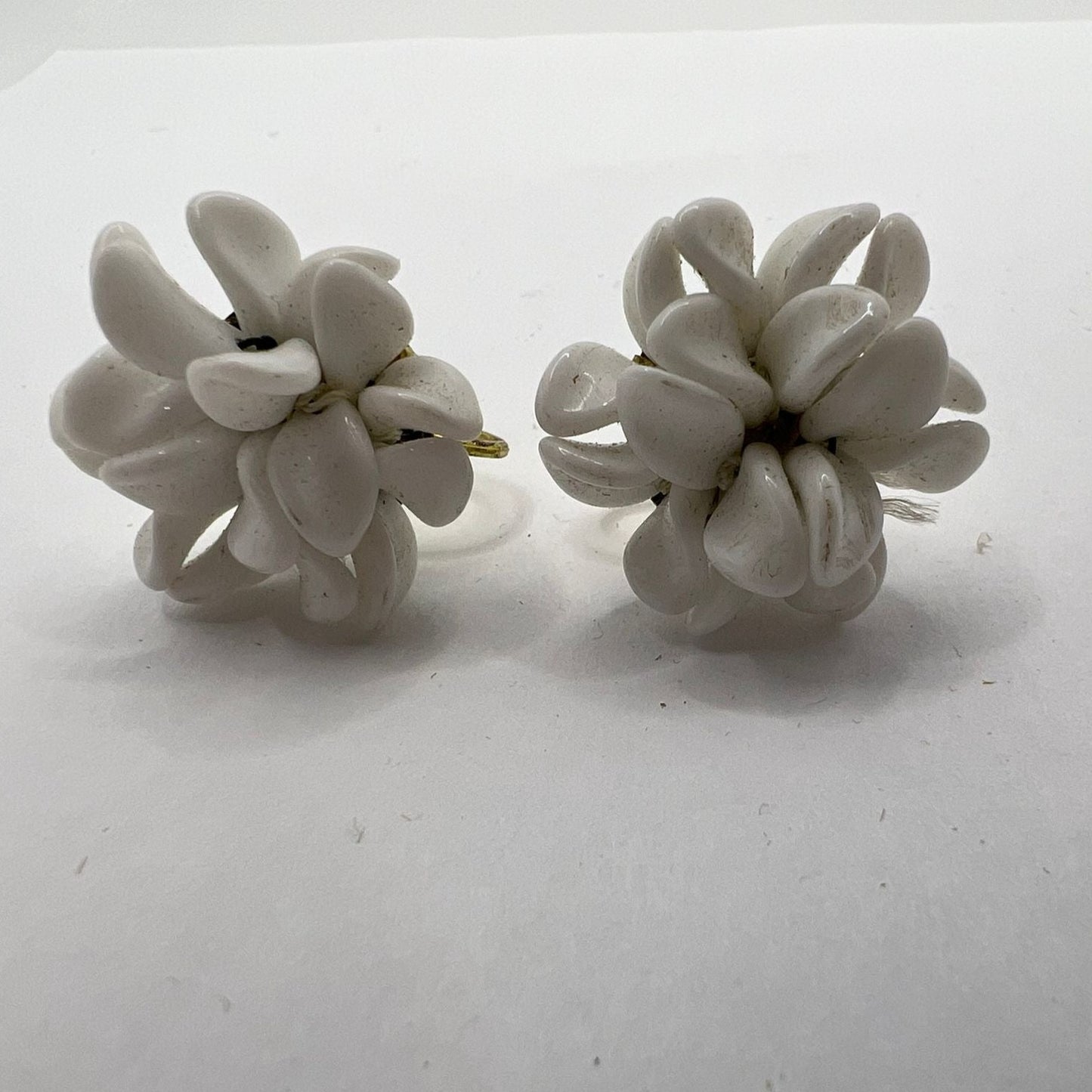 30529 Vintage Perlen Ohrringe 25mm