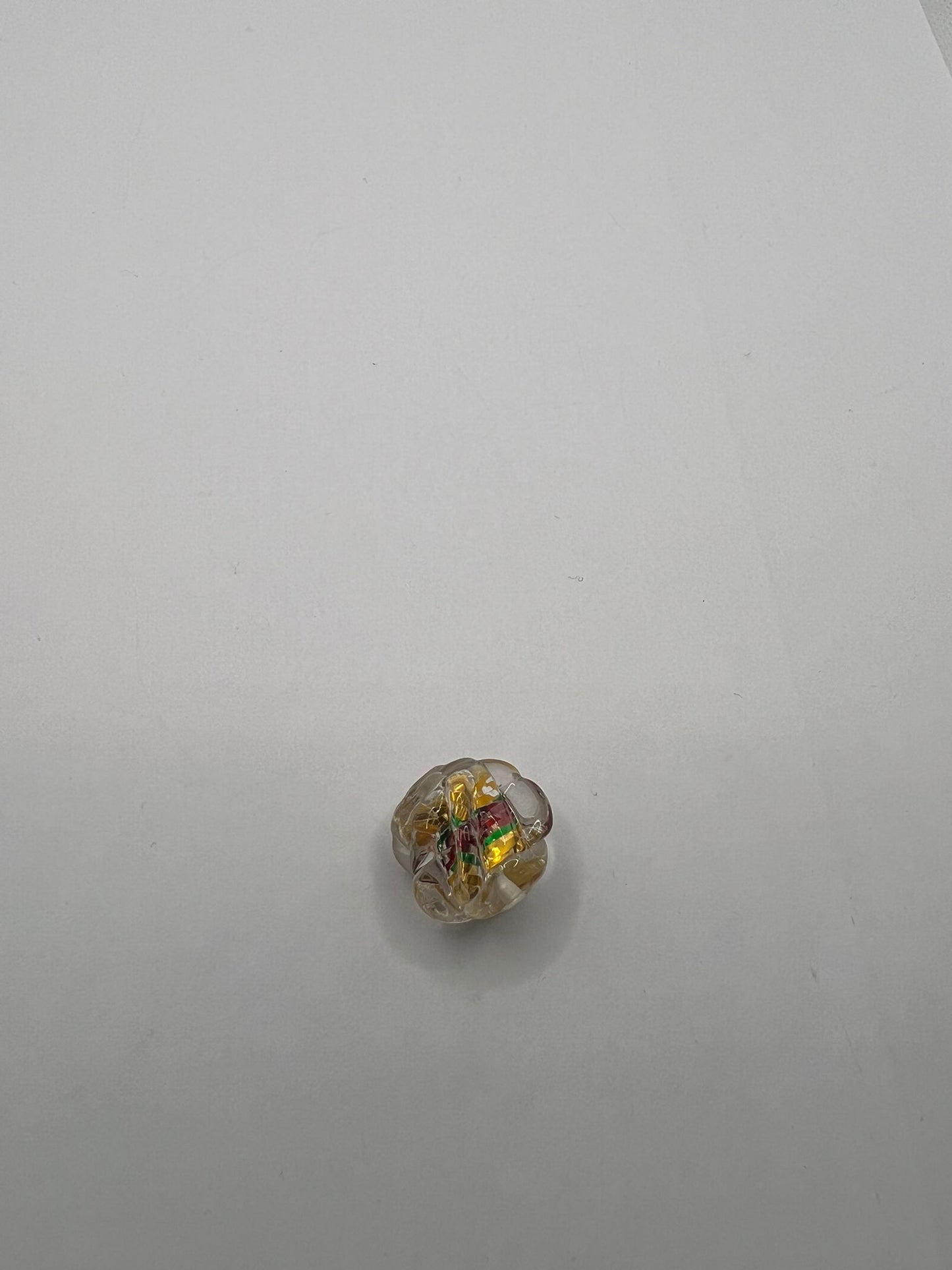 5927 Vintage Kunststoff Perle 19mm