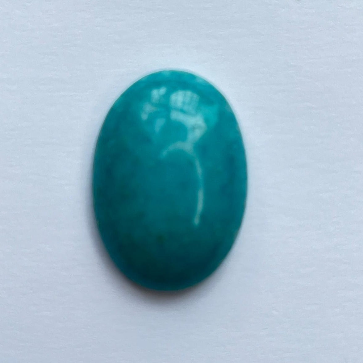 5699 Vintage Acryl Turquoise Cabochon 25mm