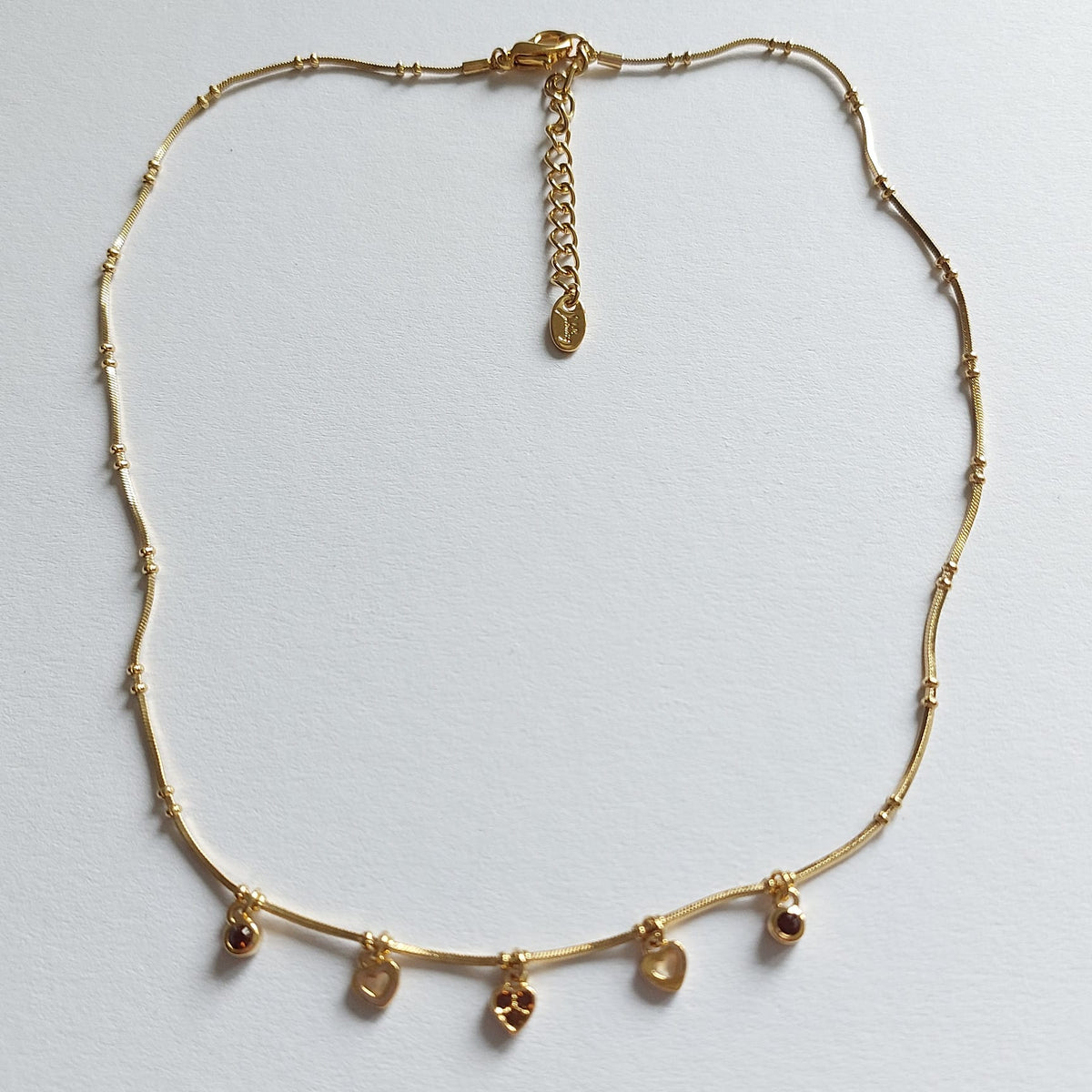 Original Vintage Schilling Charm Halskette 40cm