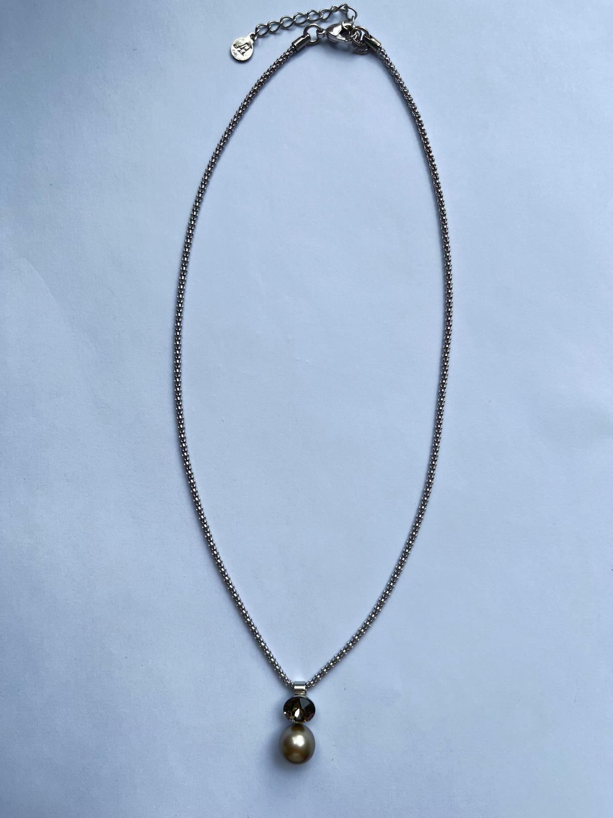 6150 Vintage Swarovski Kristallen Halsketten 42cm
