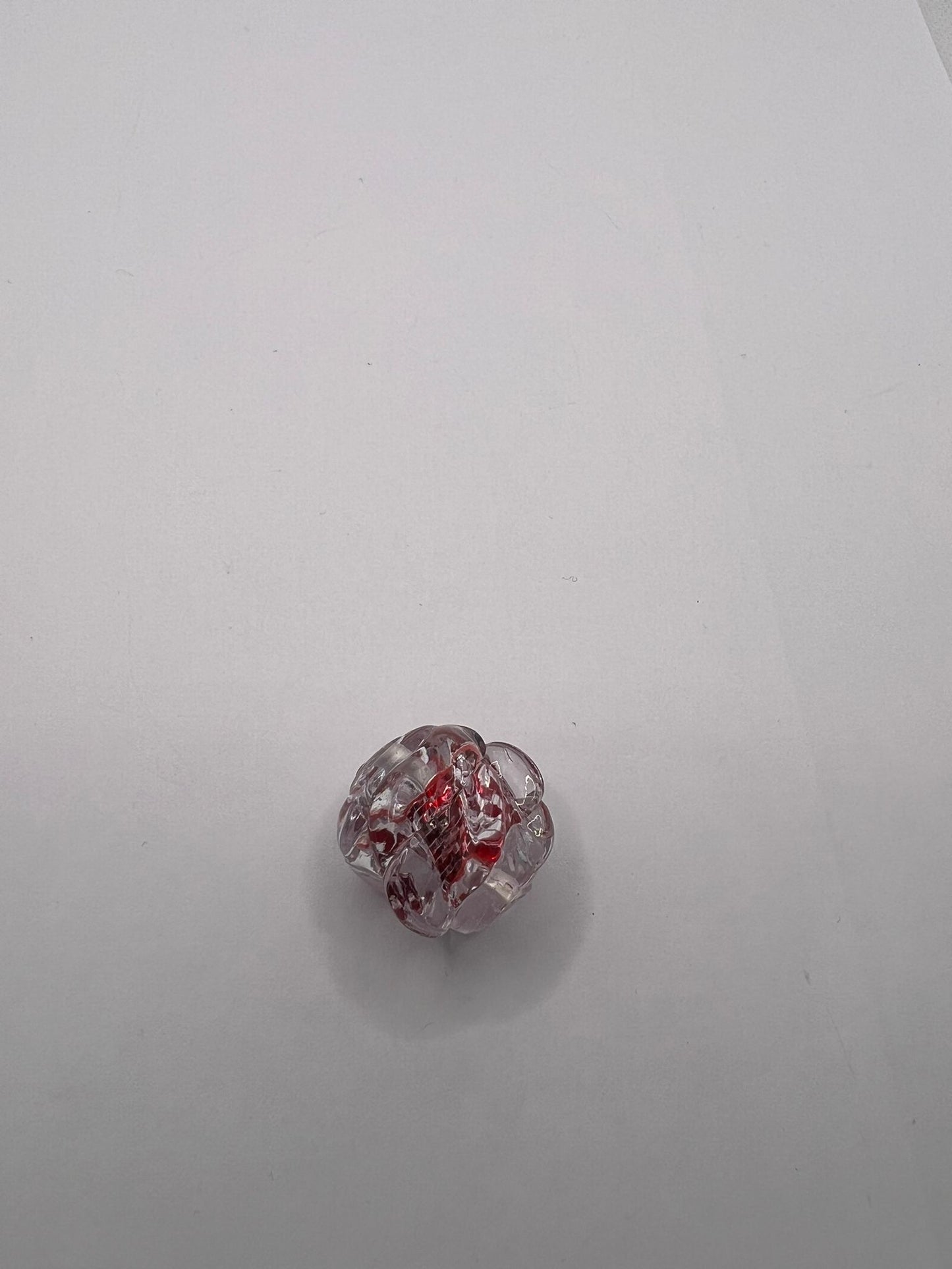 5948 Vintage Kunststoff Perle 24mm