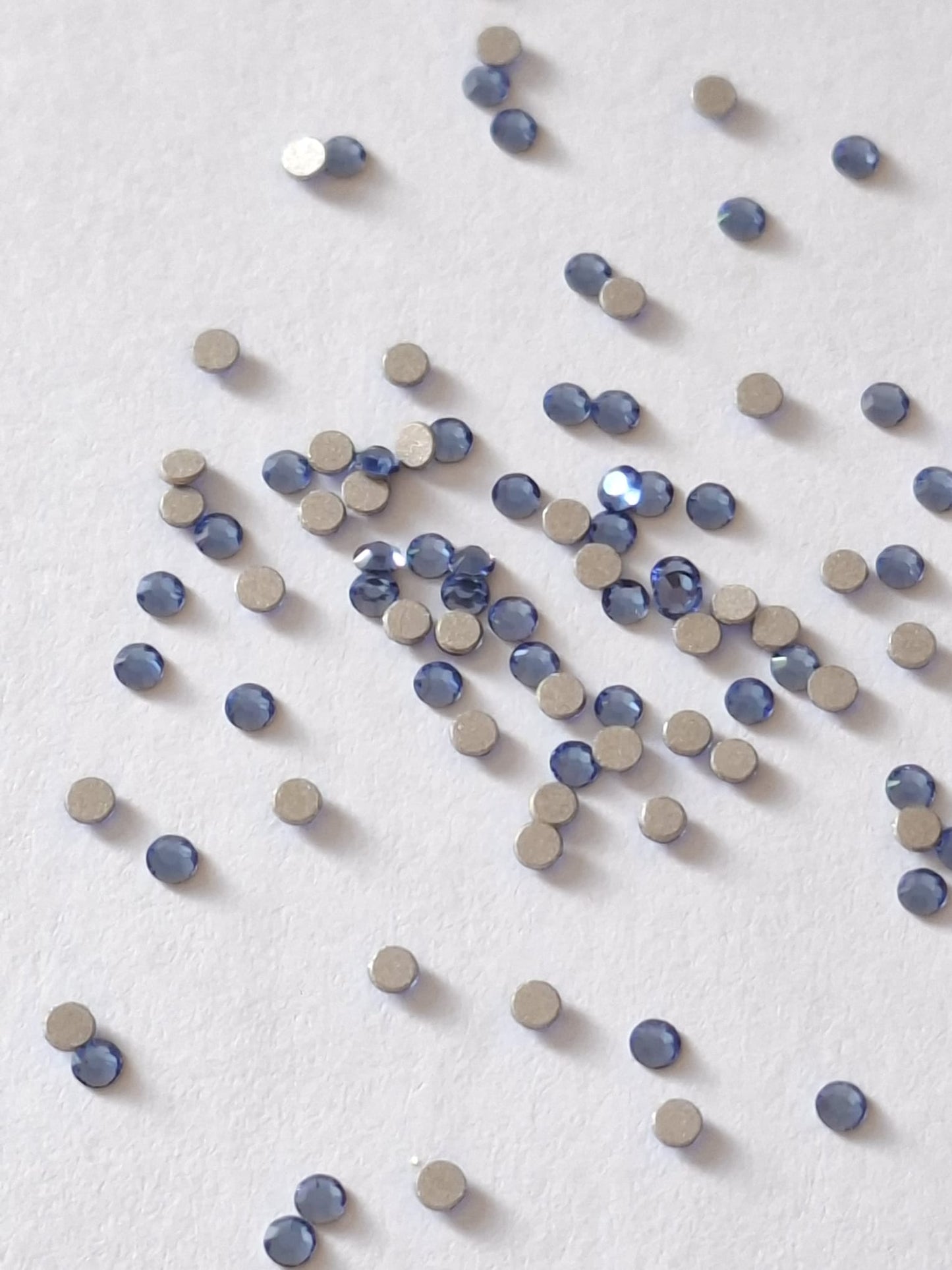 Swarovski® Flatback Rund Sapphire SS5